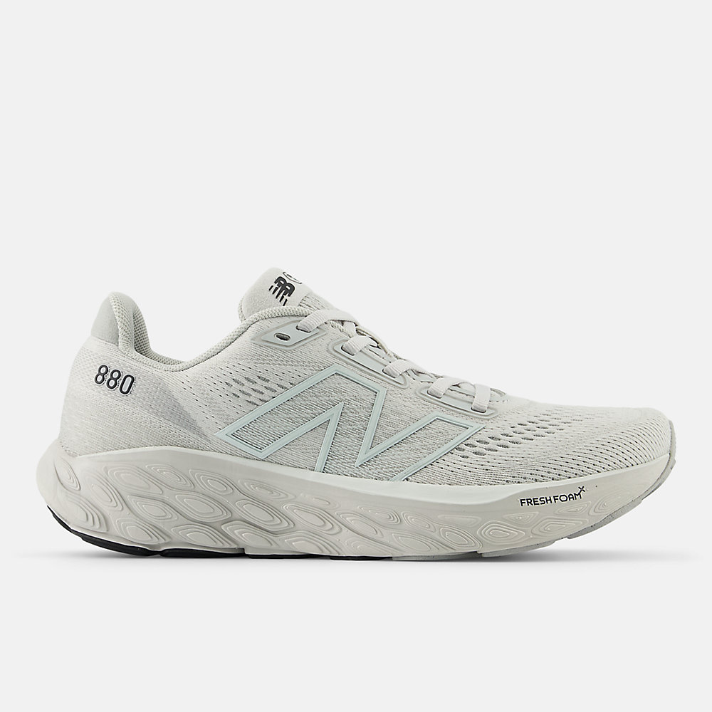 New Balance Fresh Foam X 880v14 Shoes Grey Matter with Raincloud and Reflection